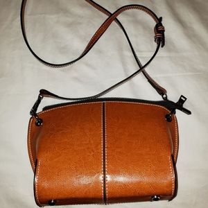 Geniune Leather Satchel Purse